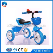 2015 cabritos montan en el triciclo del coche, Triciclo del niño con Pushbar, 3 niños del triciclo de la rueda montan en el triciclo del coche